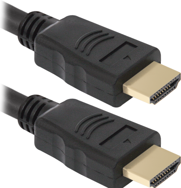 Кабель мультимедийный Defender HDMI-17 HDMI M-M ver 1.4, 5м, пакет (87353) в интернет-магазине, главное фото