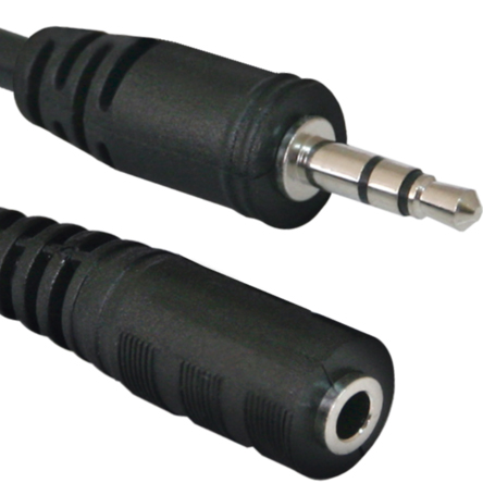 Характеристики кабель мультимедійний Defender JACK02-05 JACK M- JACK F, 1.5м, пакет (87511)