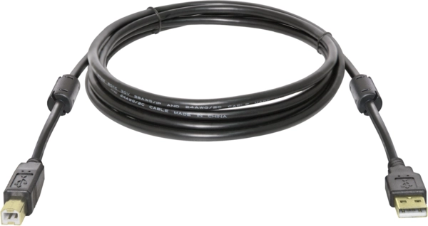 ᐉ Кабель Defender USB04-06PRO USB2.0 AM-BM 1.8м, 2фер, Blister (87430 ...