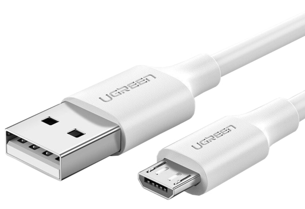 Кабель Ugreen US289 USB - Micro USB Cable 1.5м (White) в інтернет-магазині, головне фото