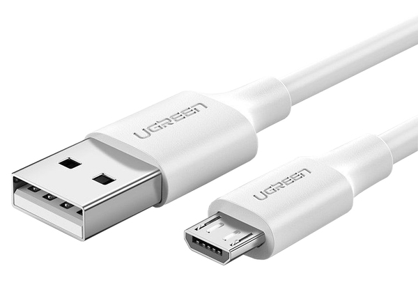 Кабель Ugreen US289 USB - Micro USB Cable 2м White в интернет-магазине, главное фото
