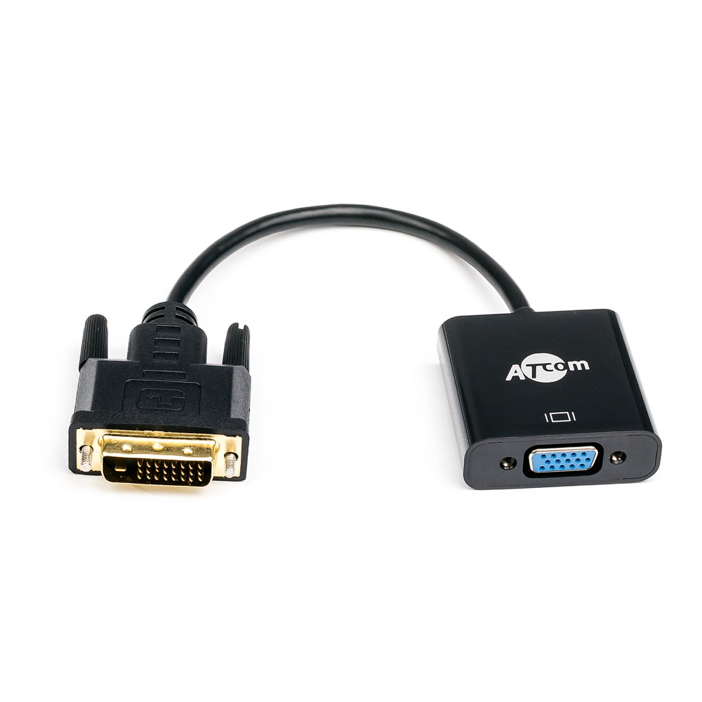 Перехідник Atcom DVI 24+1pin to VGA (9214) ціна 0 грн - фотографія 2