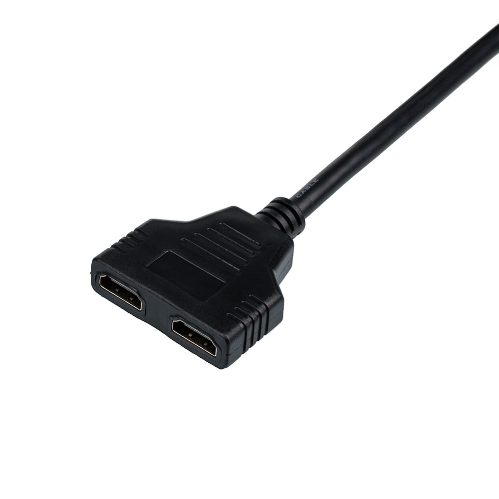Перехідник Atcom HDMI M to 2 HDMI F 10 cm (10901) ціна 0 грн - фотографія 2