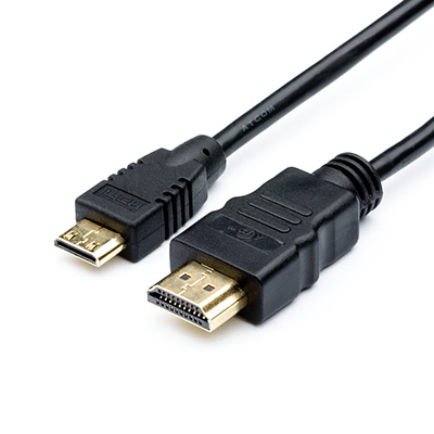 Кабель мультимедійний Atcom HDMI A to HDMI C (mini), 1.0m (6153)