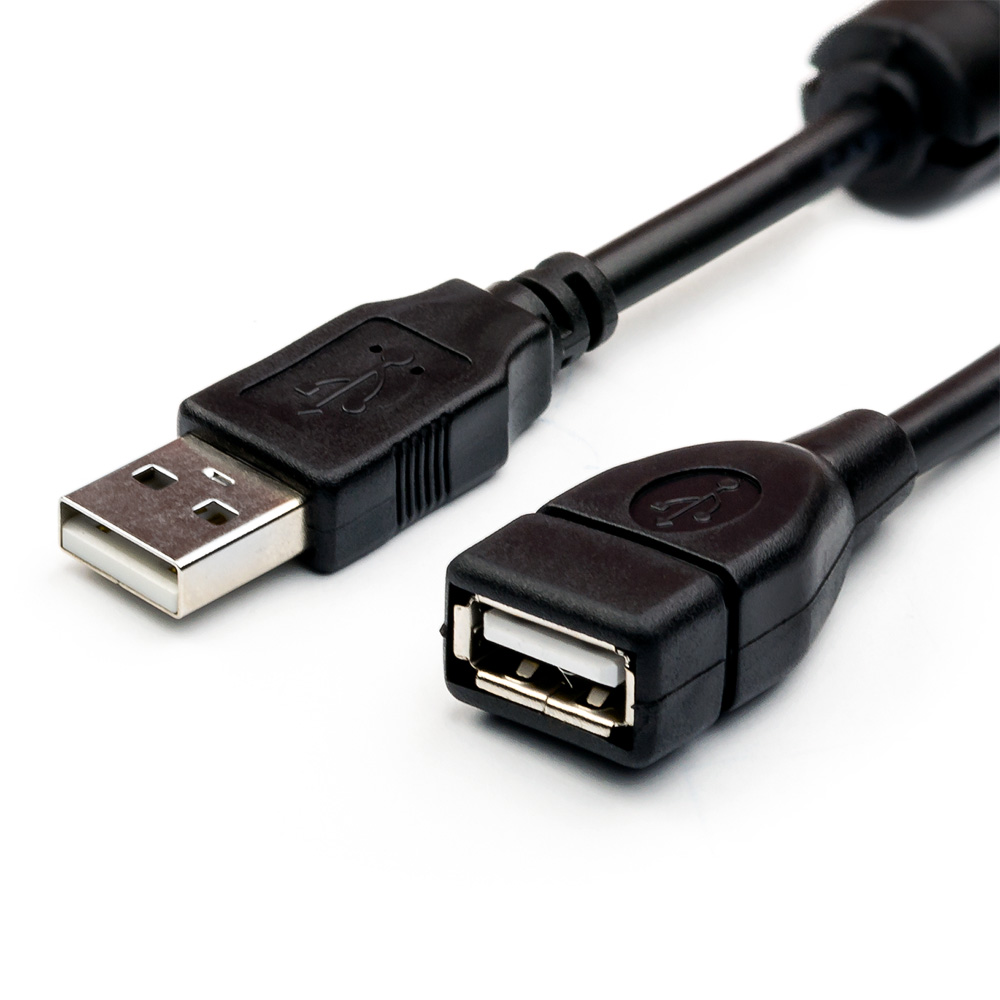 Кабель Atcom USB 2.0 AM/AF 1.5m (17206)