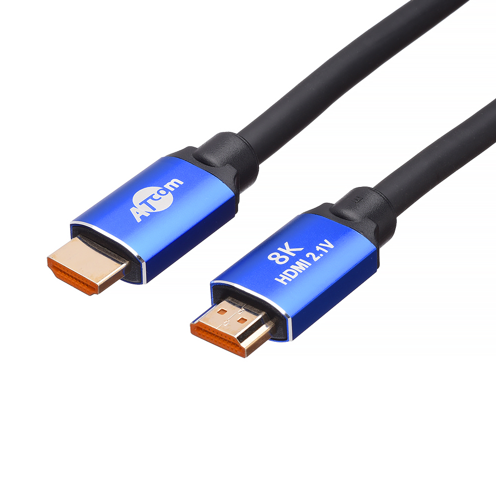 Кабель мультимедійний Atcom HDMI to HDMI 5.0m V2.1 (88855)