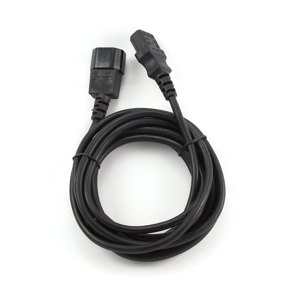 Силовий кабель Cablexpert C13 to C14 3m (PC-189-VDE-3M) ціна 216 грн - фотографія 2