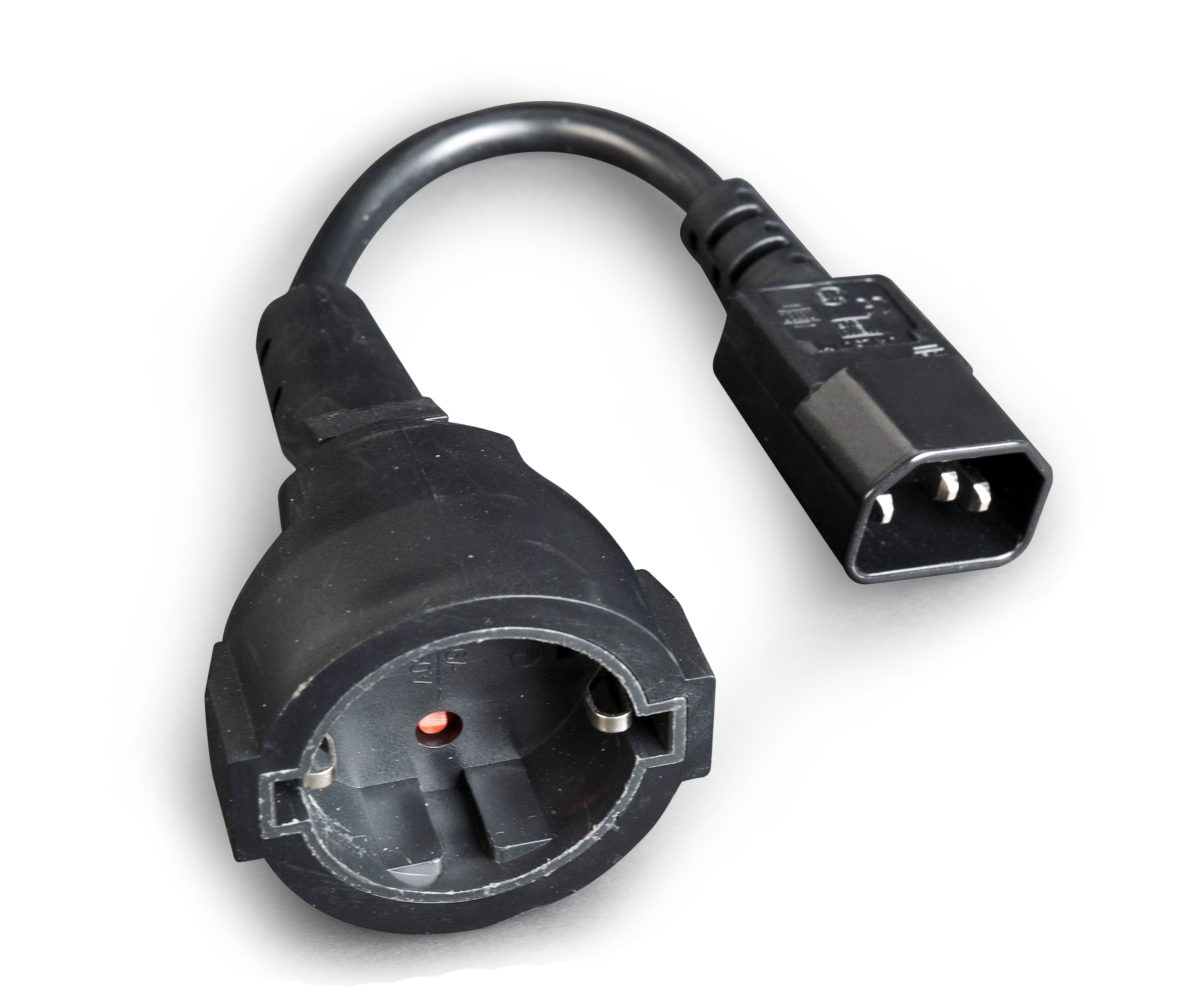 в продаже Силовой кабель Cablexpert C14 male to Schuko female 0.15 (PC-SFC14M-01) - фото 3