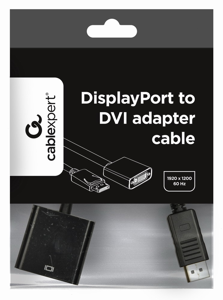Переходник  Cablexpert DisplayPort на DVI (A-DPM-DVIF-002) цена 259 грн - фотография 2