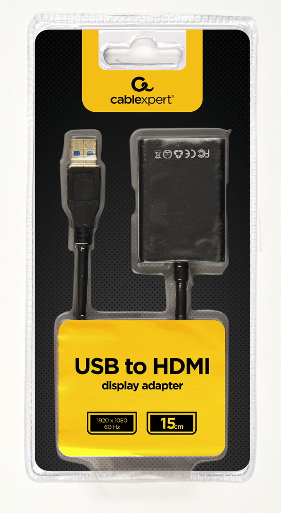 Перехідник Cablexpert USB to HDMI (A-USB3-HDMI-02) ціна 599 грн - фотографія 2