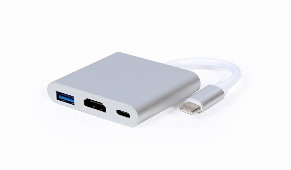 Перехідник Cablexpert USB Type-C to HDMI (A-CM-HDMIF-02-SV)