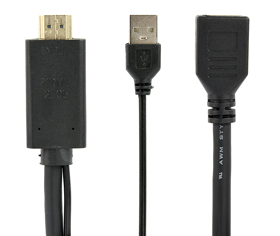 Перехідник Cablexpert HDMI to DisplayPort, 4K 30Hz (A-HDMIM-DPF-01) ціна 1199 грн - фотографія 2