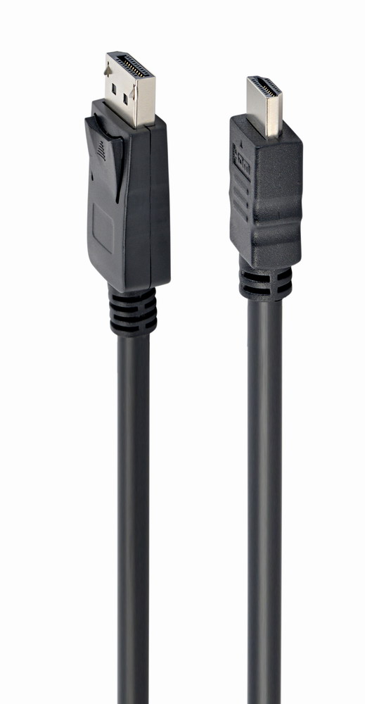 Кабель мультимедийный Cablexpert Display Port to HDMI 3.0m (CC-DP-HDMI-3M) в интернет-магазине, главное фото