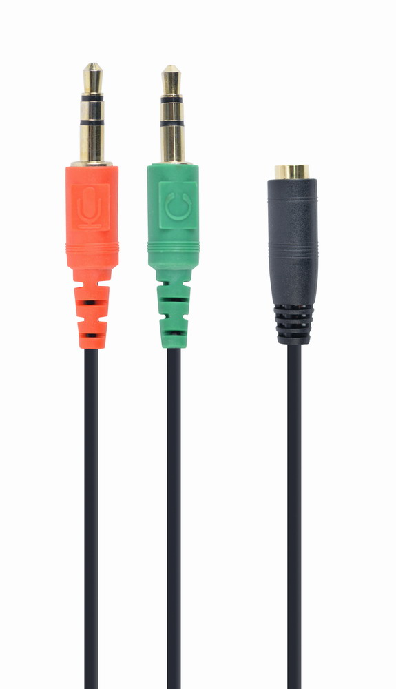 Cablexpert Jack 3.5mm female 4-pin to 2x Jack 3.5mm male 0.2m (CCA-418)