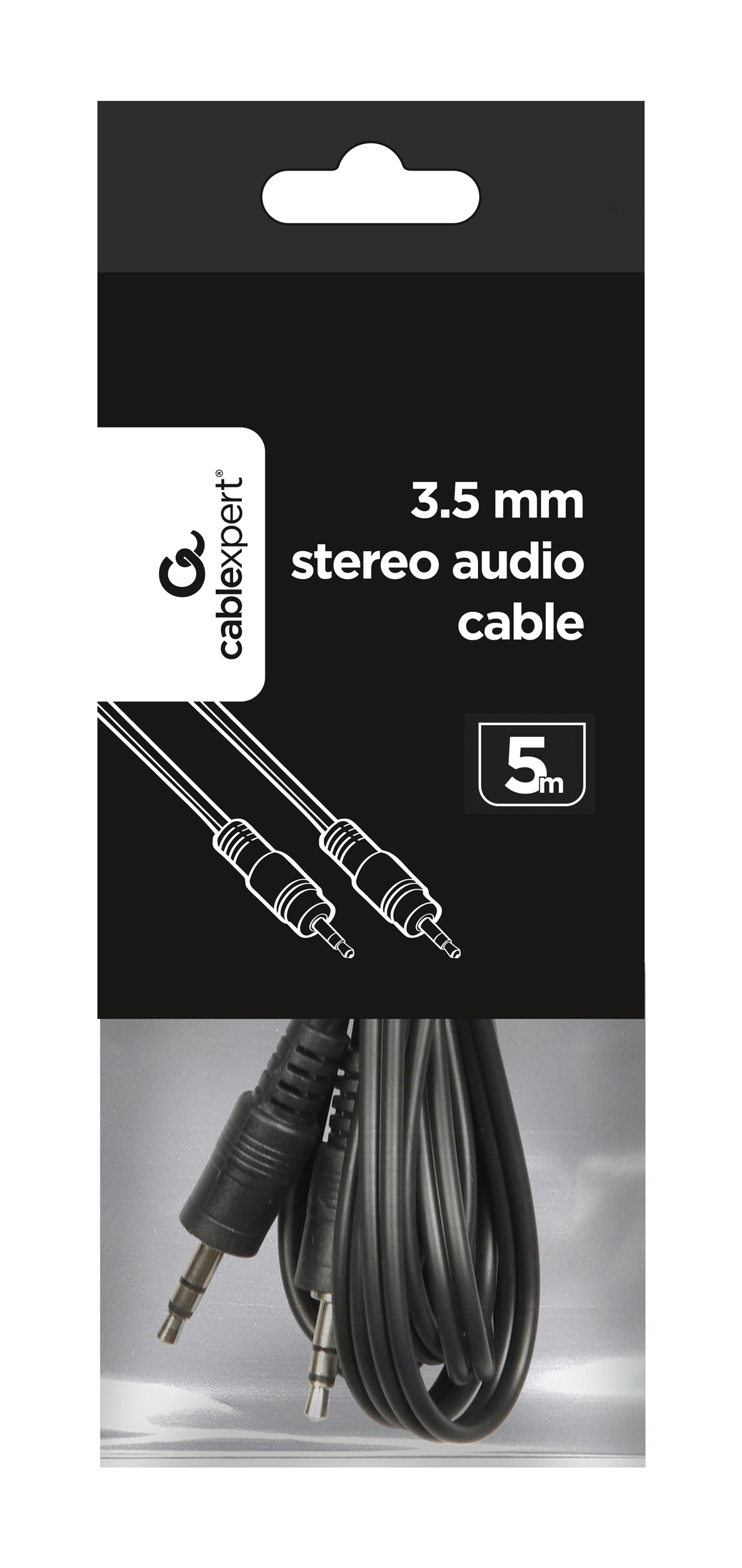 Аудіо-кабель Cablexpert Jack 3.5mm папа/Jack 3.5mm папа (CCA-404-5M) відгуки - зображення 5