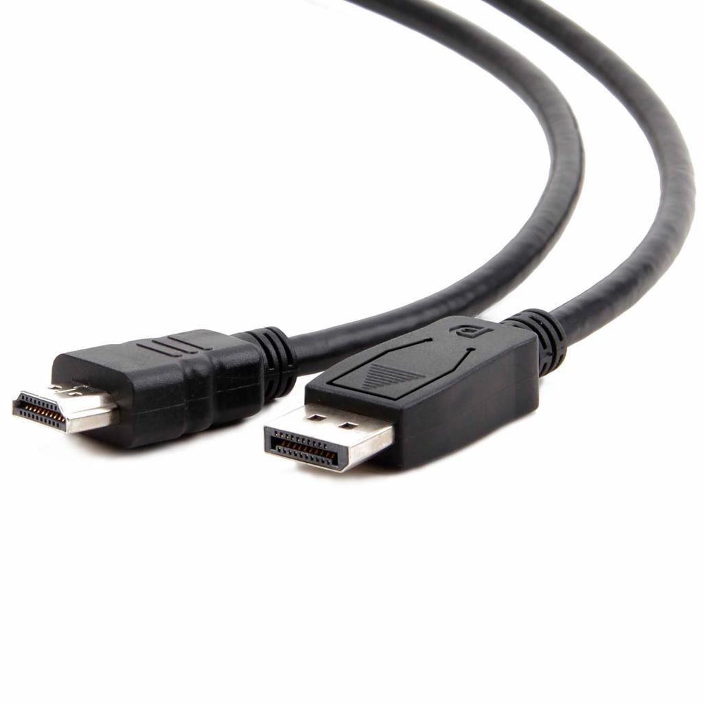 Кабель мультимедийный Cablexpert DisplayPort to HDMI 7.5m (CC-DP-HDMI-7.5M) в интернет-магазине, главное фото
