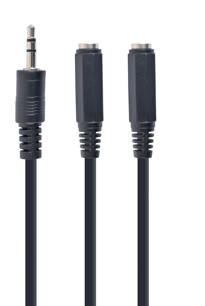 Cablexpert Jack 3.5mm M to 2 x Jack 3.5mm F 0.1m (CCA-415-0.1M)