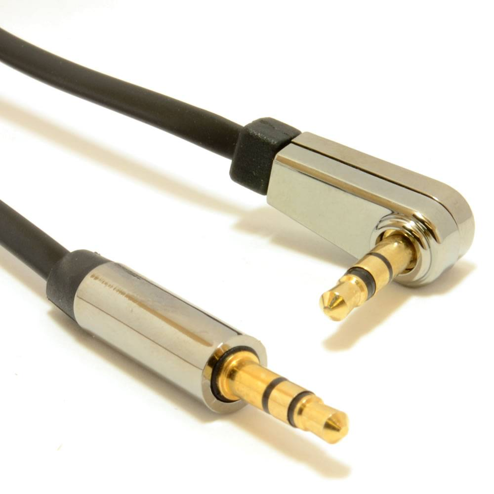 в продаже Аудио-кабель Cablexpert Jack 3.5mm M to Jack 3.5mm M 1.0m угловой (CCAPB-444L-1M) - фото 3