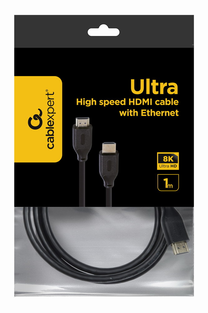 продаємо Cablexpert HDMI to HDMI 1.0m V.2.1 (CC-HDMI8K-1M) в Україні - фото 4