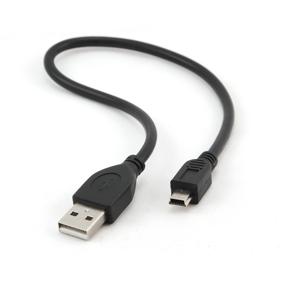 в продажу Кабель Cablexpert USB 2.0 AM to Mini 5P 0.3m (CCP-USB2-AM5P-1) - фото 3