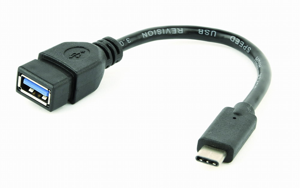 Ціна дата кабель otg Cablexpert OTG USB 3.0 AF to Type-C 0.2m (A-OTG-CMAF3-01) в Житомирі