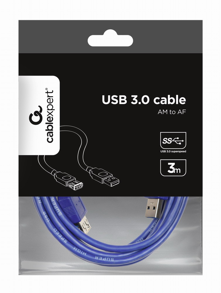 в продаже Кабель Cablexpert USB3.0 AM/AF (CCP-USB3-AMAF-10) - фото 3
