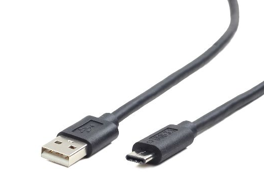 Кабель Cablexpert USB 2.0 AM to Type-C 1.0m (CCP-USB2-AMCM-1M) цена 109 грн - фотография 2