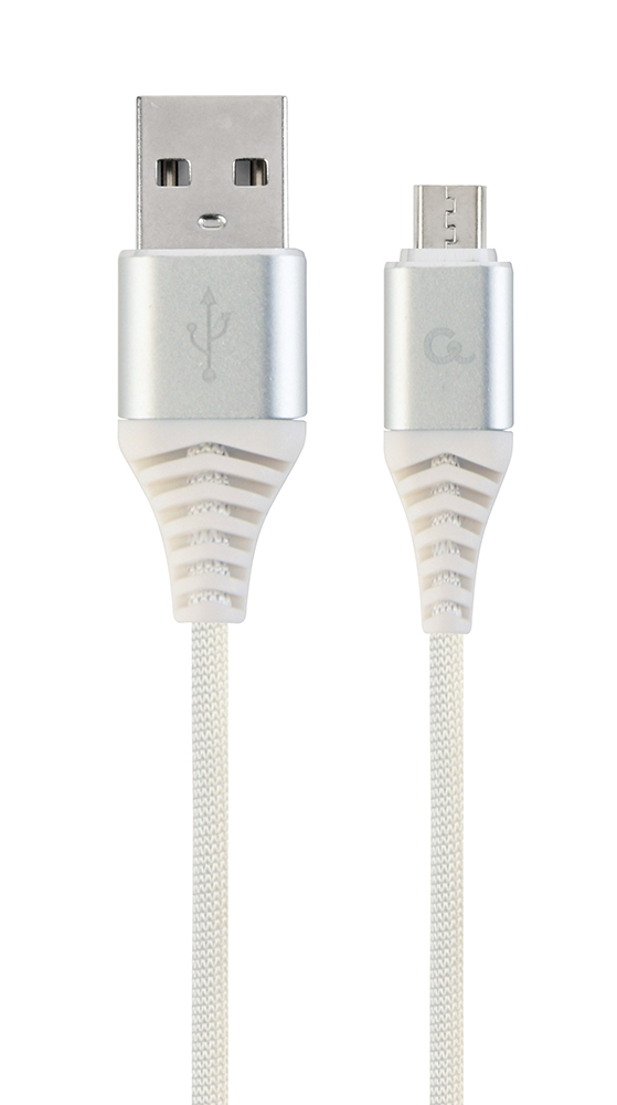 Кабель Cablexpert USB 2.0 Micro 5P to AM (CC-USB2B-AMmBM-2M-BW2) в інтернет-магазині, головне фото