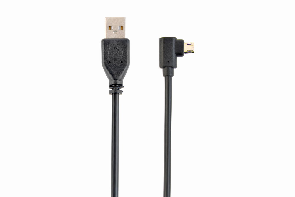 Кабель Cablexpert USB 2.0 AM to Micro 5P 1.8m кутовий (CC-USB2-AMmDM90-6)