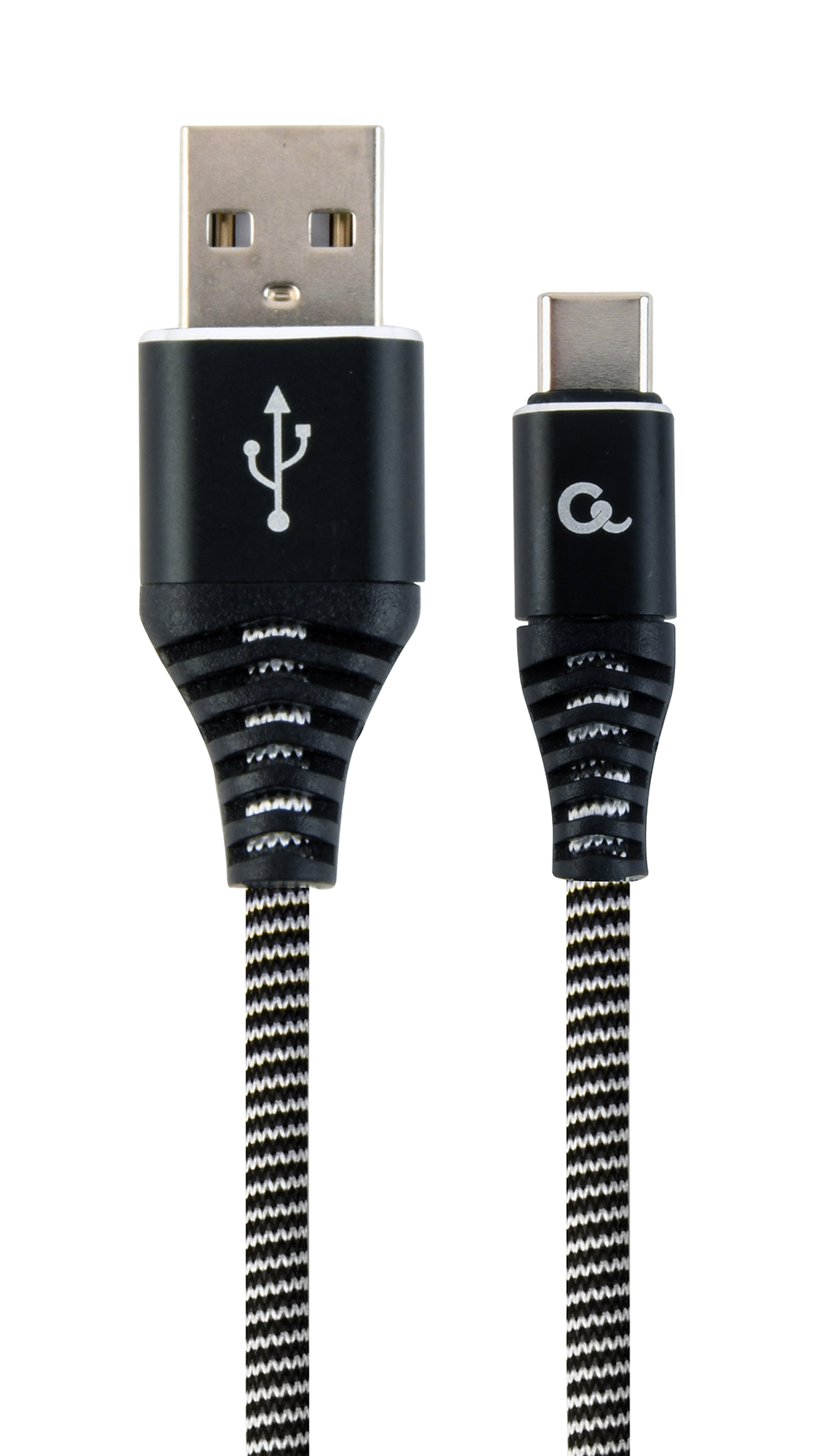 Кабель Cablexpert USB 2.0 AM to Type-C 2.0m (CC-USB2B-AMCM-2M-BW) в інтернет-магазині, головне фото