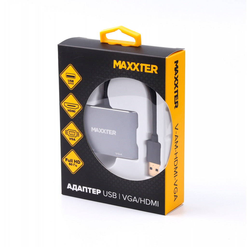 продаємо Maxxter USB to HDMI/VGA (V-AM-HDMI-VGA) в Україні - фото 4