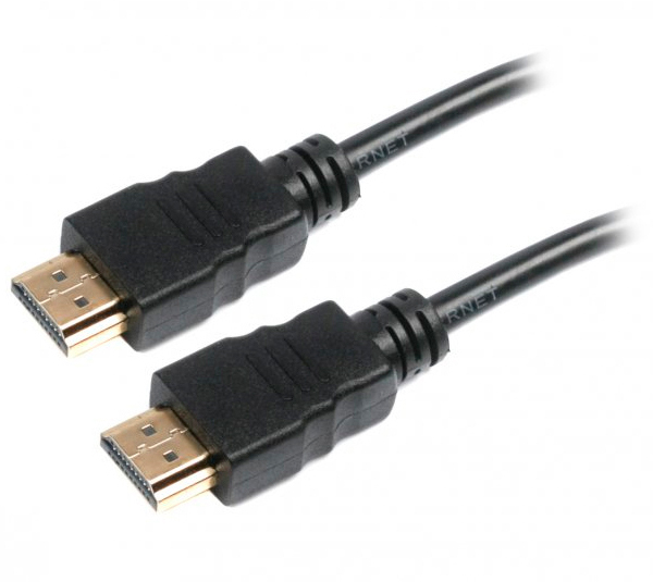 Кабель мультимедийный Maxxter HDMI to HDMI 0.5m (V-HDMI4-0.5M)