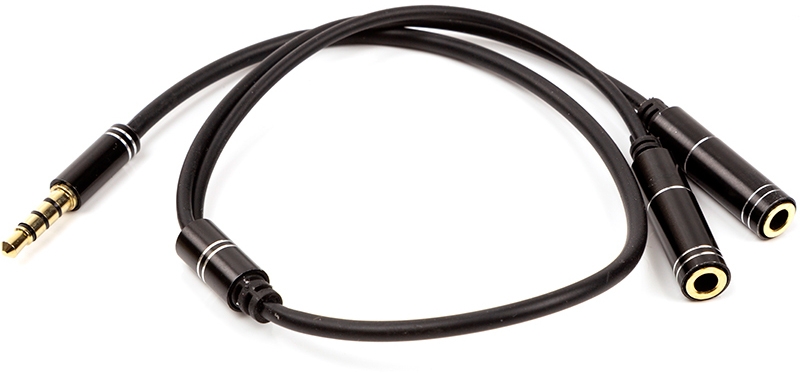PowerPlant 3.5 mm (M) - 2x3.5 mm (F), 4 pin, 0.2 m (CA913206)