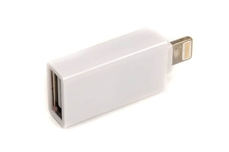 Перехідник PowerPlant OTG USB 2.0 to Lightning (CA910403)