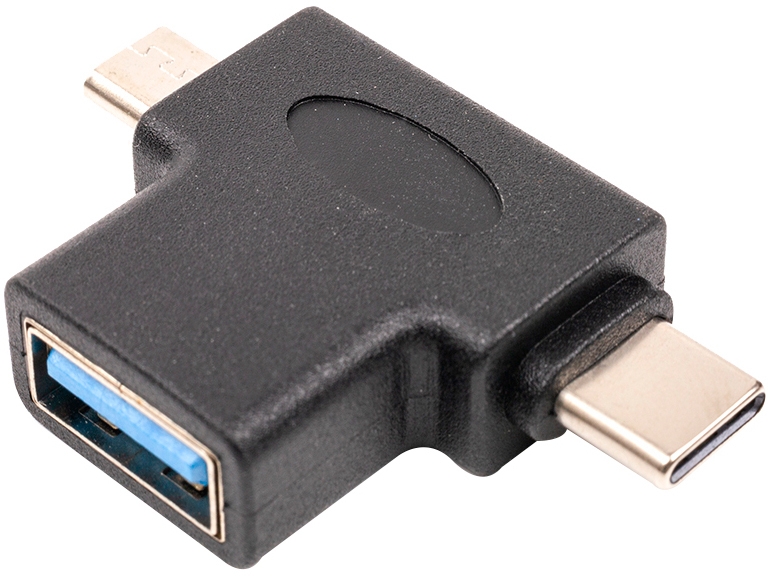 PowerPlant USB 3.0 Type-C, microUSB (M) to USB 3.0 OTG AF (CA913121)