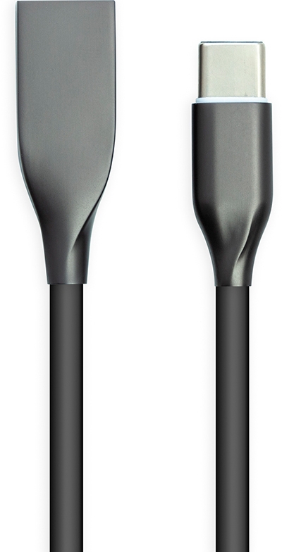 PowerPlant USB 2.0 AM to Type-C 2.0m black (CA911257)