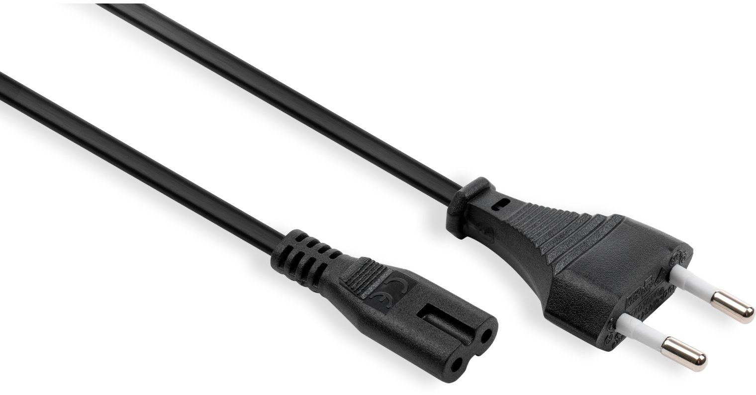 Силовий кабель Vinga C7 1.8 m (VCPPCC71.8BK) в інтернет-магазині, головне фото