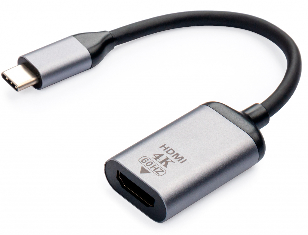 Переходник  Vinga Type-C Male to HDMI 2.0 4K60Hz (VCPATCHDMI2) цена 0.00 грн - фотография 2