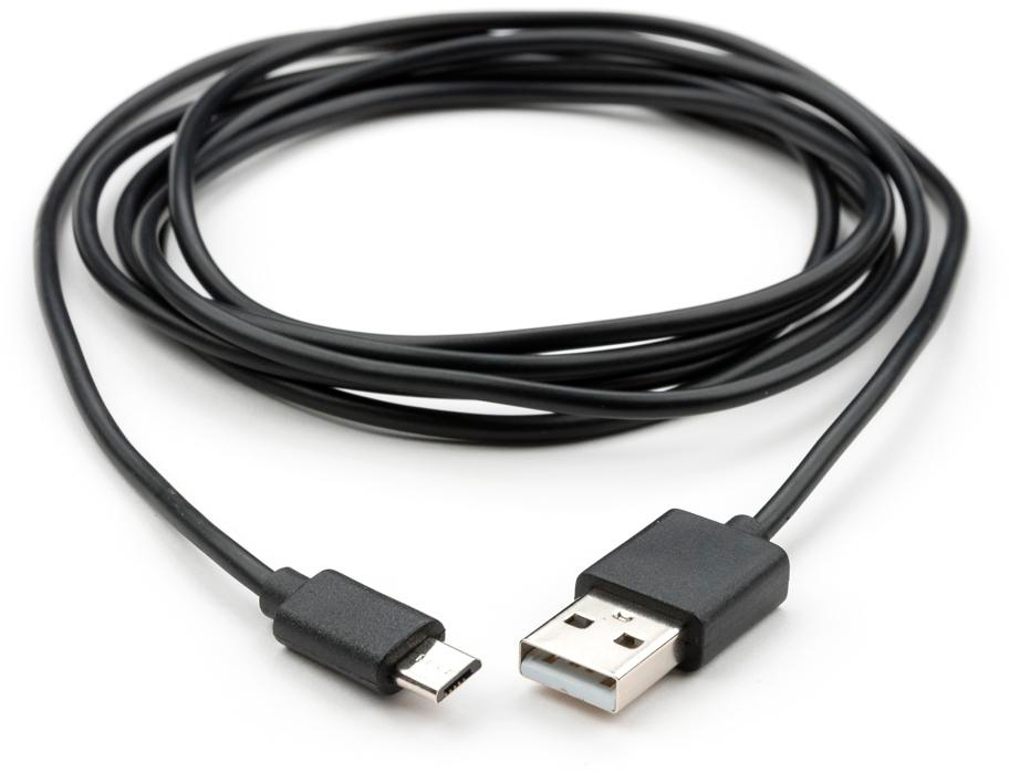 Кабель Vinga USB 2.0 AM to Micro 5P PVC 1.8m black (VCPDCM1.8BK) цена 0 грн - фотография 2