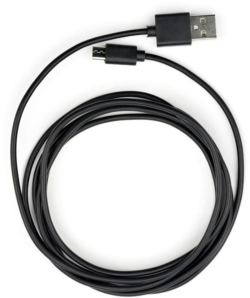 Vinga USB 2.0 AM to Micro 5P PVC 1.8m black (VCPDCM1.8BK)