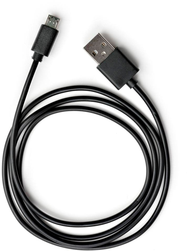 Vinga USB 2.0 AM to Micro 5P PVC 1m black (VCPDCM1BK)