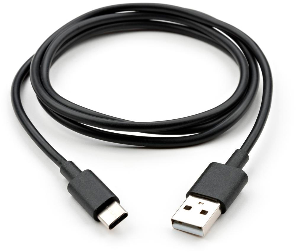 Кабель Vinga USB 2.0 AM to Type-C PVC 1m black (VCPDCTC1BK) цена 119 грн - фотография 2