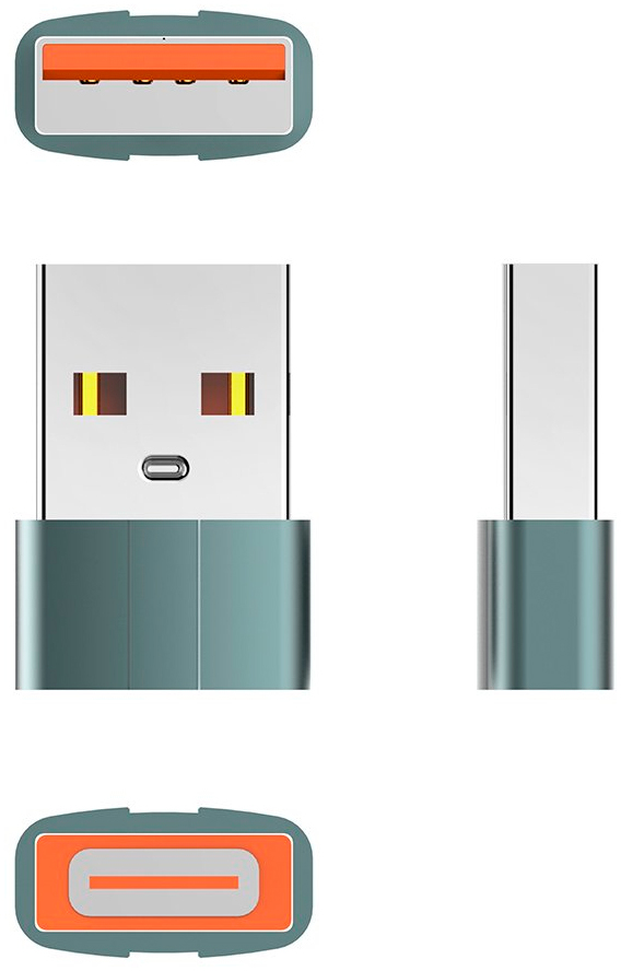 в продаже Переходник  ColorWay USB-C to USB-A (CW-AD-CA) - фото 3