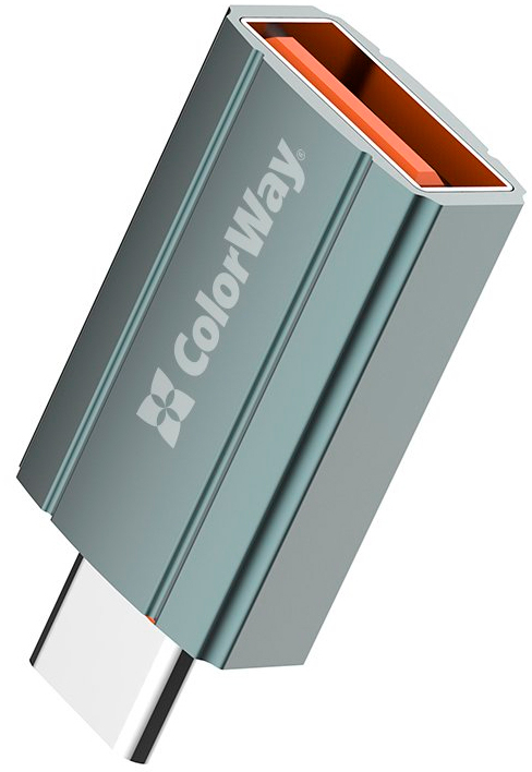 Переходник  ColorWay USB-A toUSB-C (CW-AD-AC) характеристики - фотография 7