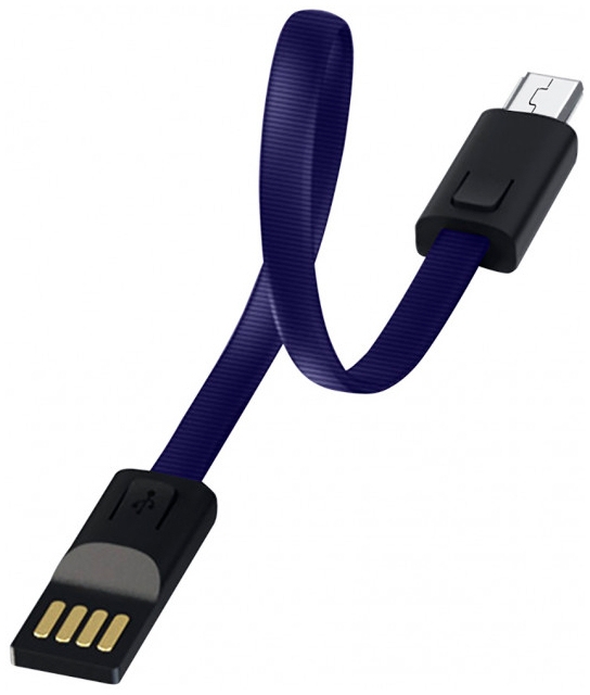ColorWay USB 2.0 AM to Micro 5P 0.22m blue (CW-CBUM022-BL)