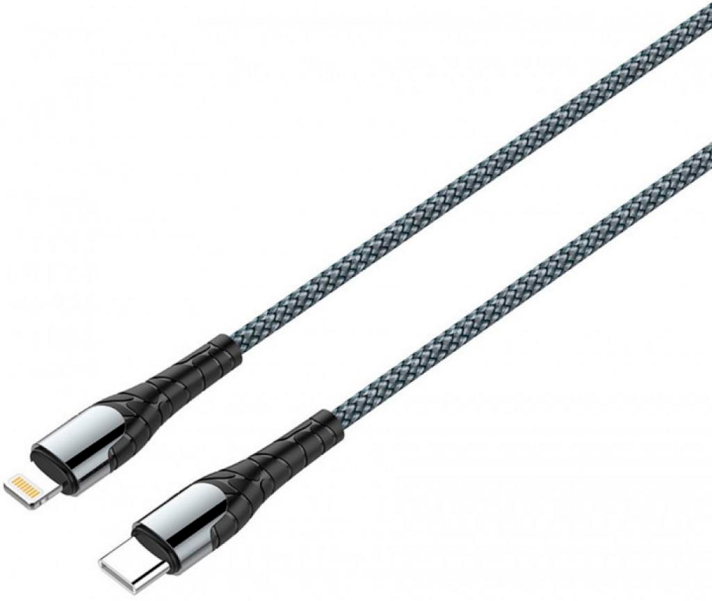 Кабель ColorWay USB Type-C to Lightning 2.0m (CW-CBPDCL036-GR) в интернет-магазине, главное фото