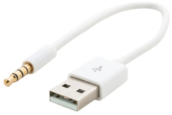 Перехідник Extradigital USB Charge&amp;Sync для iPod Shuffle, 0.15m White (KBA1651) ціна 133.90 грн - фотографія 2