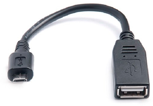Дата кабель OTG Real-El OTG USB 2.0 AF to Micro 5P 0.1m (EL123500014) ціна 55 грн - фотографія 2