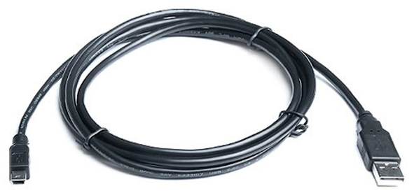 Кабель Real-El USB 2.0 AM to Micro 5P 0.6m Pro black (EL123500021) в інтернет-магазині, головне фото