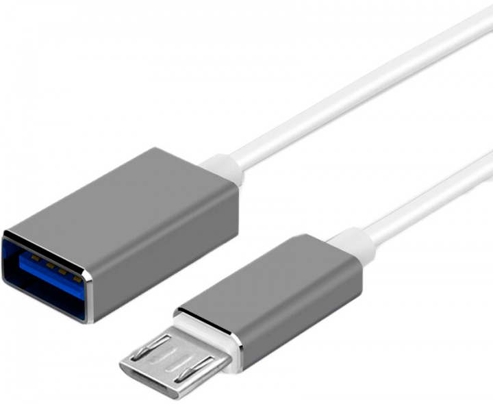Переходник  XoKo Micro USB- USB (XK-AC-140-GR) в интернет-магазине, главное фото